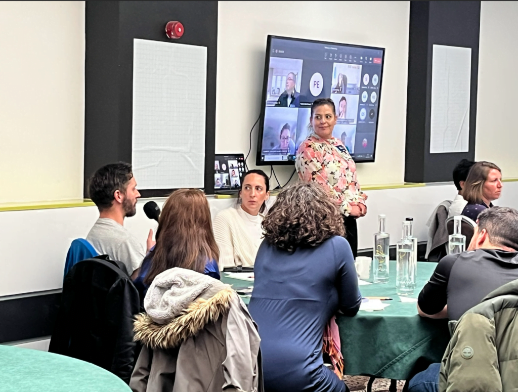 GP Partner asking questions to Minal Bakhai on Pathway to Partnership